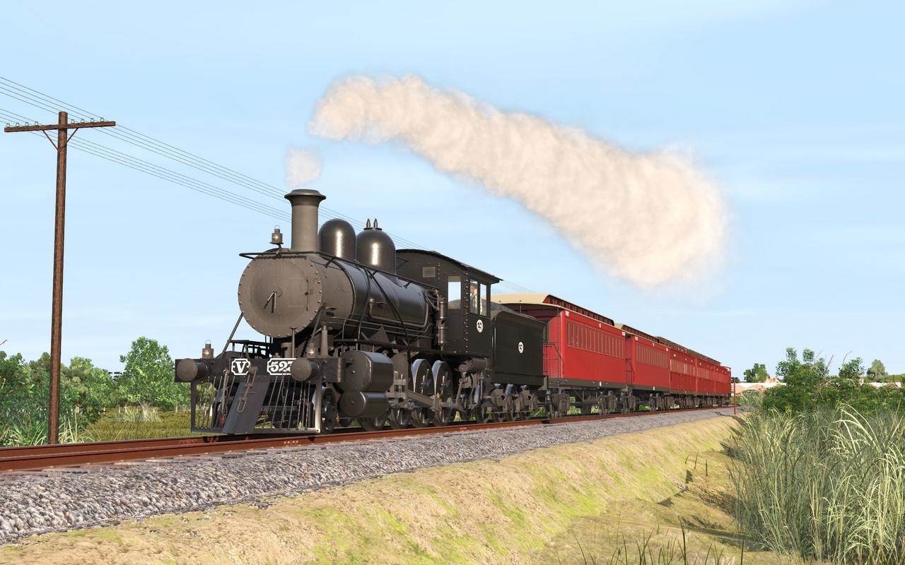 Trainz Railroad Simulator 2019: Victorian Railways V Class FL Black