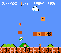 Super Mario Bros.: Two Players Hack