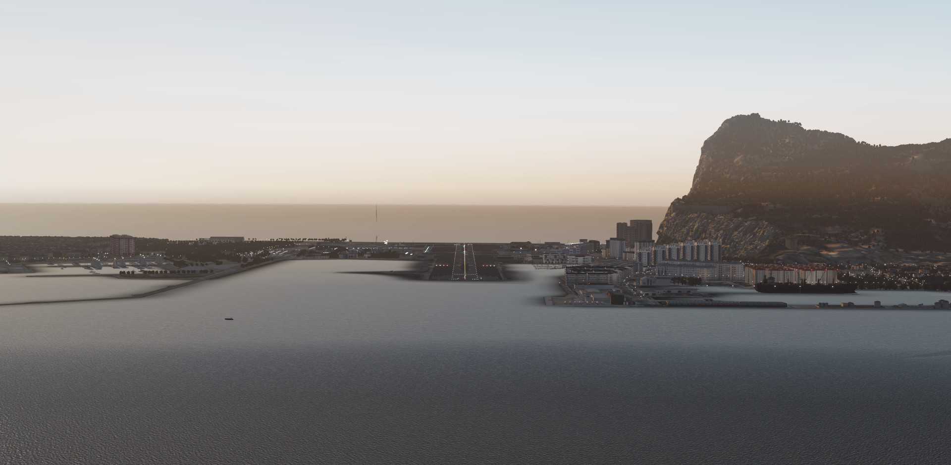 X-Plane 11: Skyline Simulations – LXGB: Gibraltar Airport