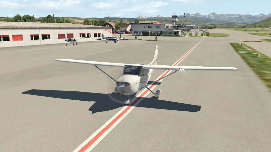 X-Plane 11: FlyLogic Airport Bern-Belp