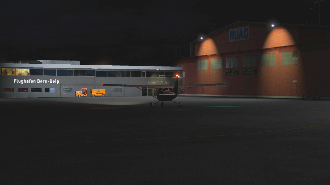 X-Plane 11: FlyLogic Airport Bern-Belp