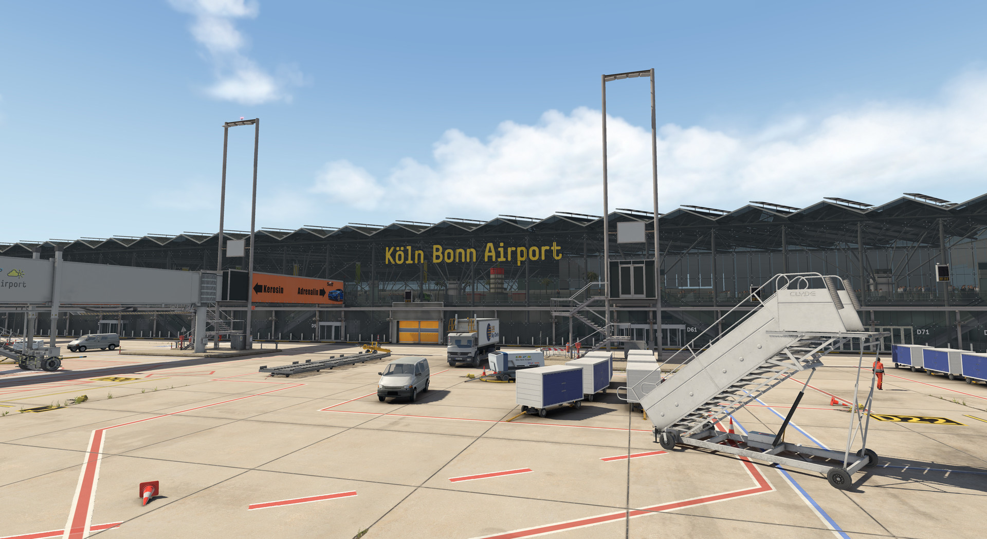X-Plane 11: Aerosoft Airport Koeln/Bonn