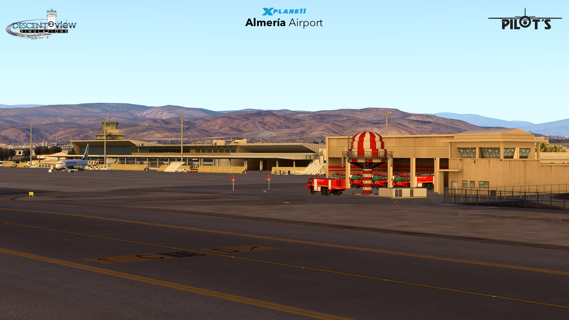 X-Plane 11: Pilot’s – LEAM: Almeria Airport