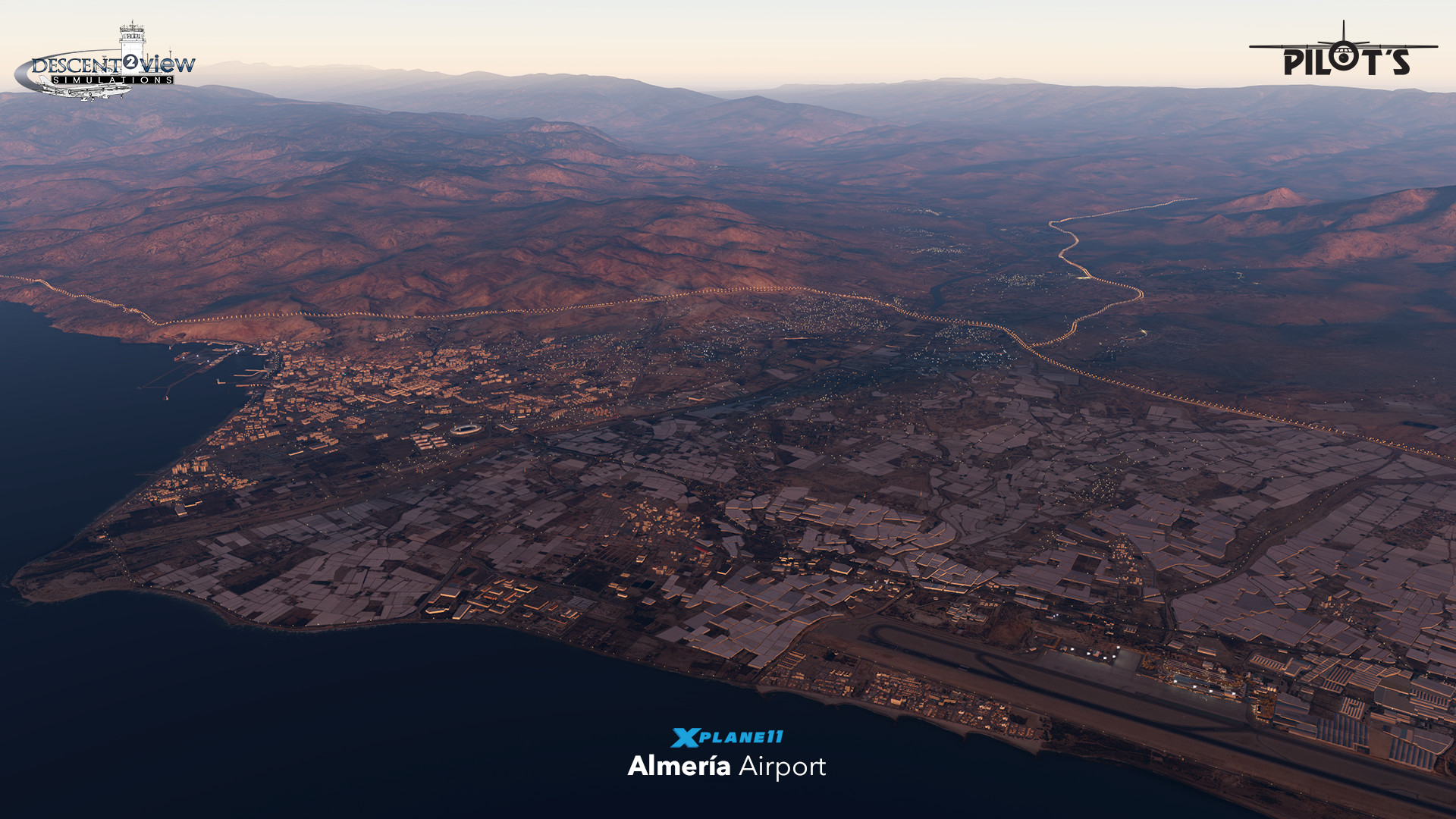 X-Plane 11: Pilot’s – LEAM: Almeria Airport