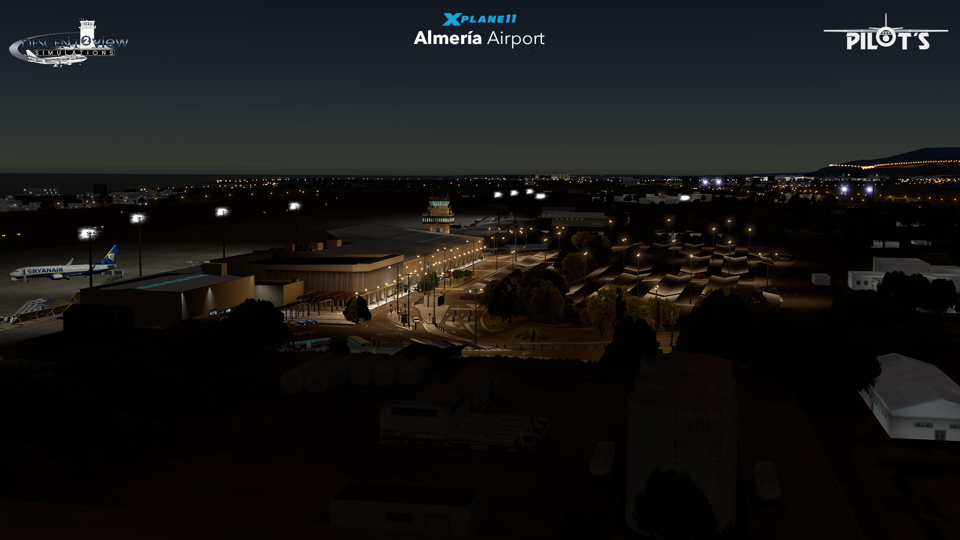 X-Plane 11: Pilot’s – LEAM: Almeria Airport