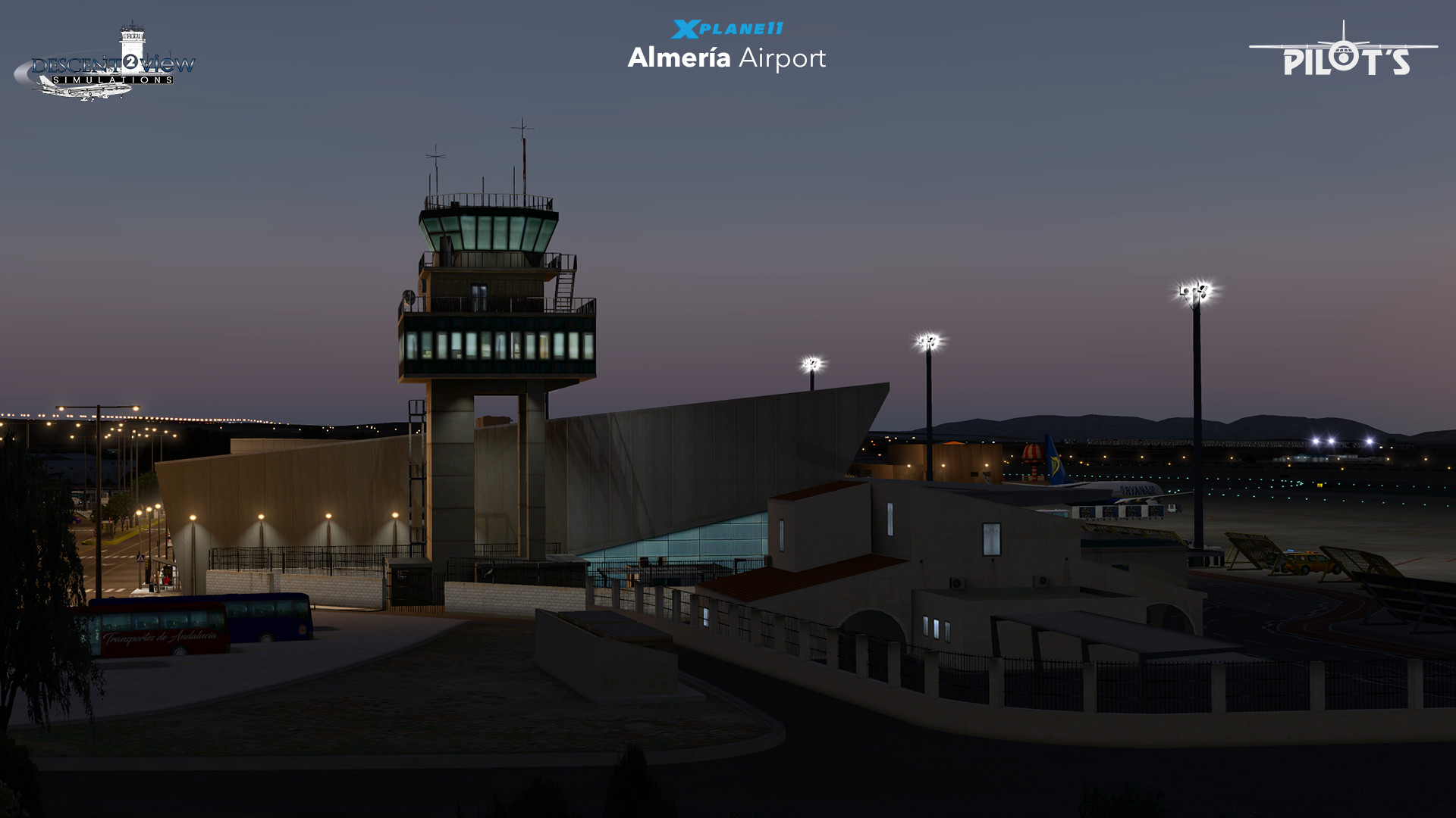X-Plane 11: Pilot’s – LEAM: Almeria Airport