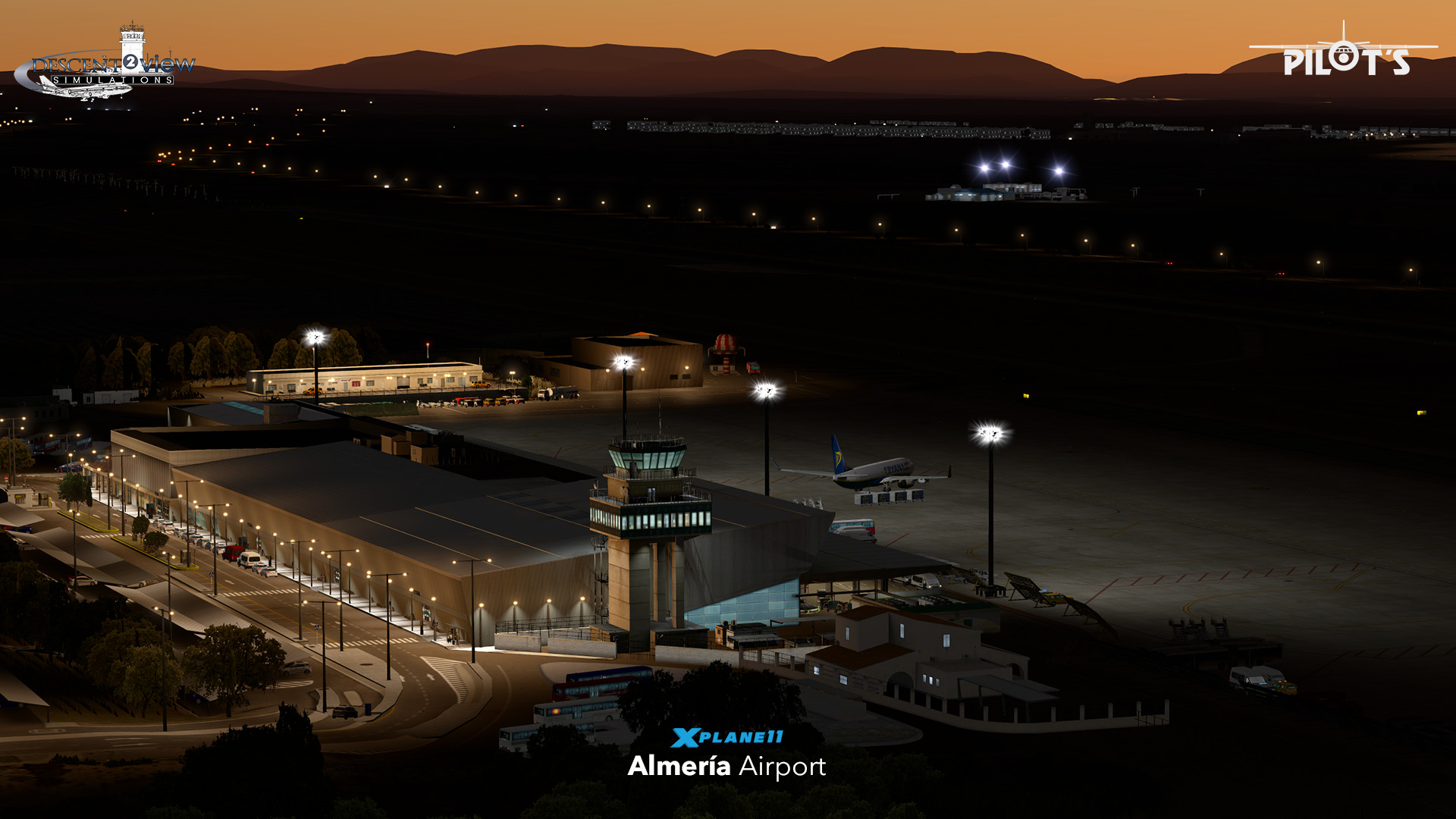 X-Plane 11: Pilot’s – LEAM: Almeria Airport