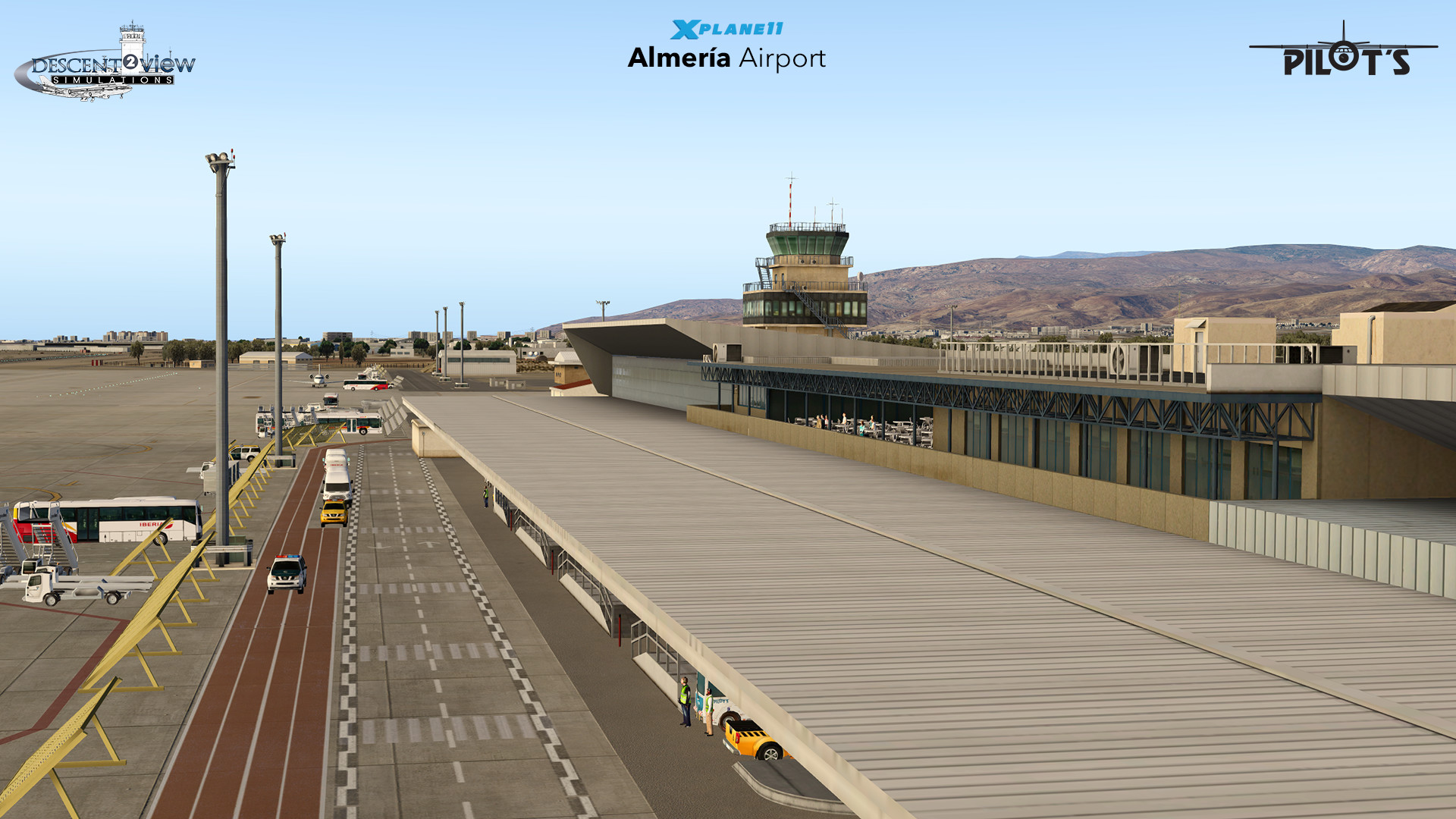 X-Plane 11: Pilot’s – LEAM: Almeria Airport