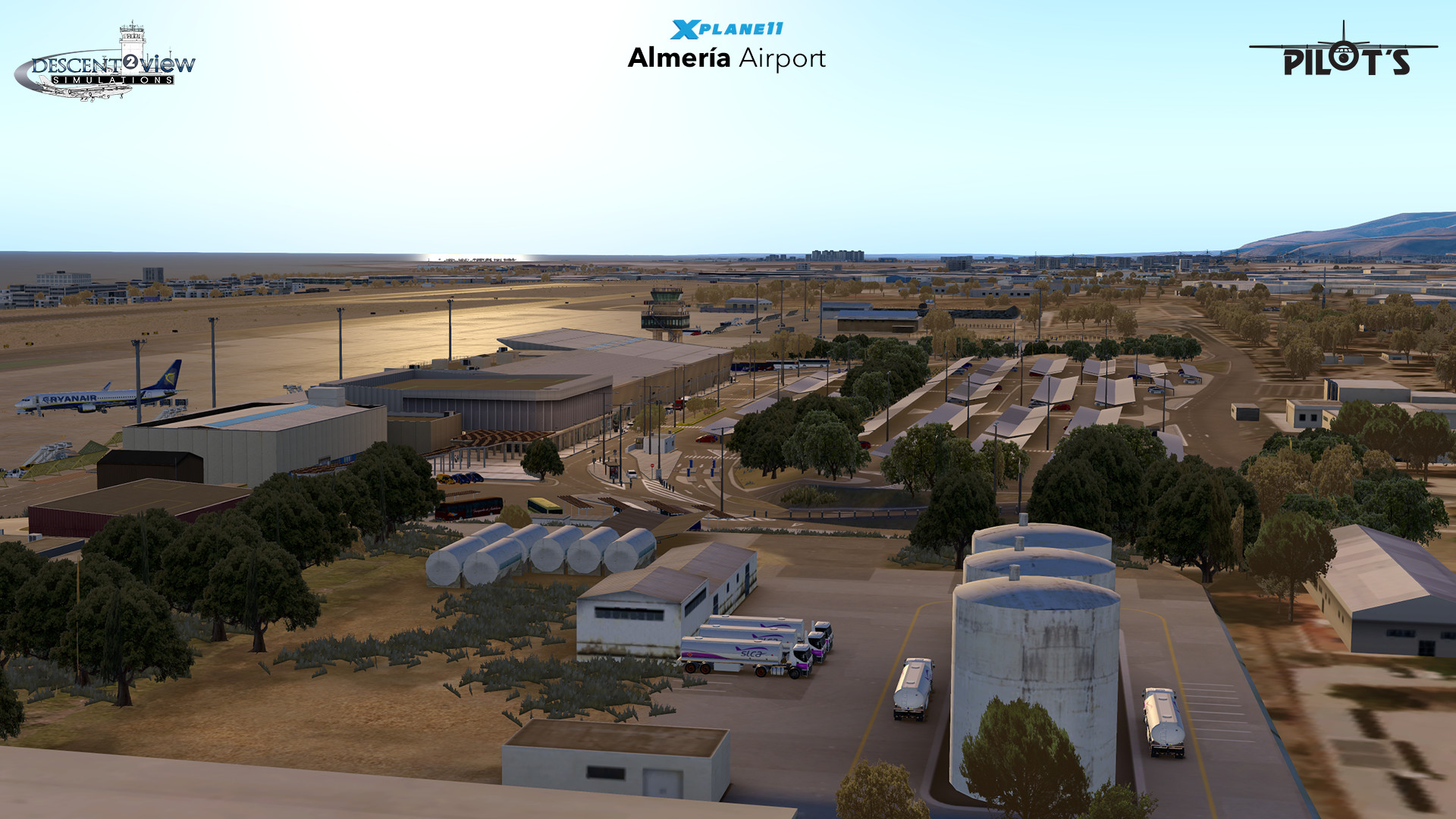X-Plane 11: Pilot’s – LEAM: Almeria Airport