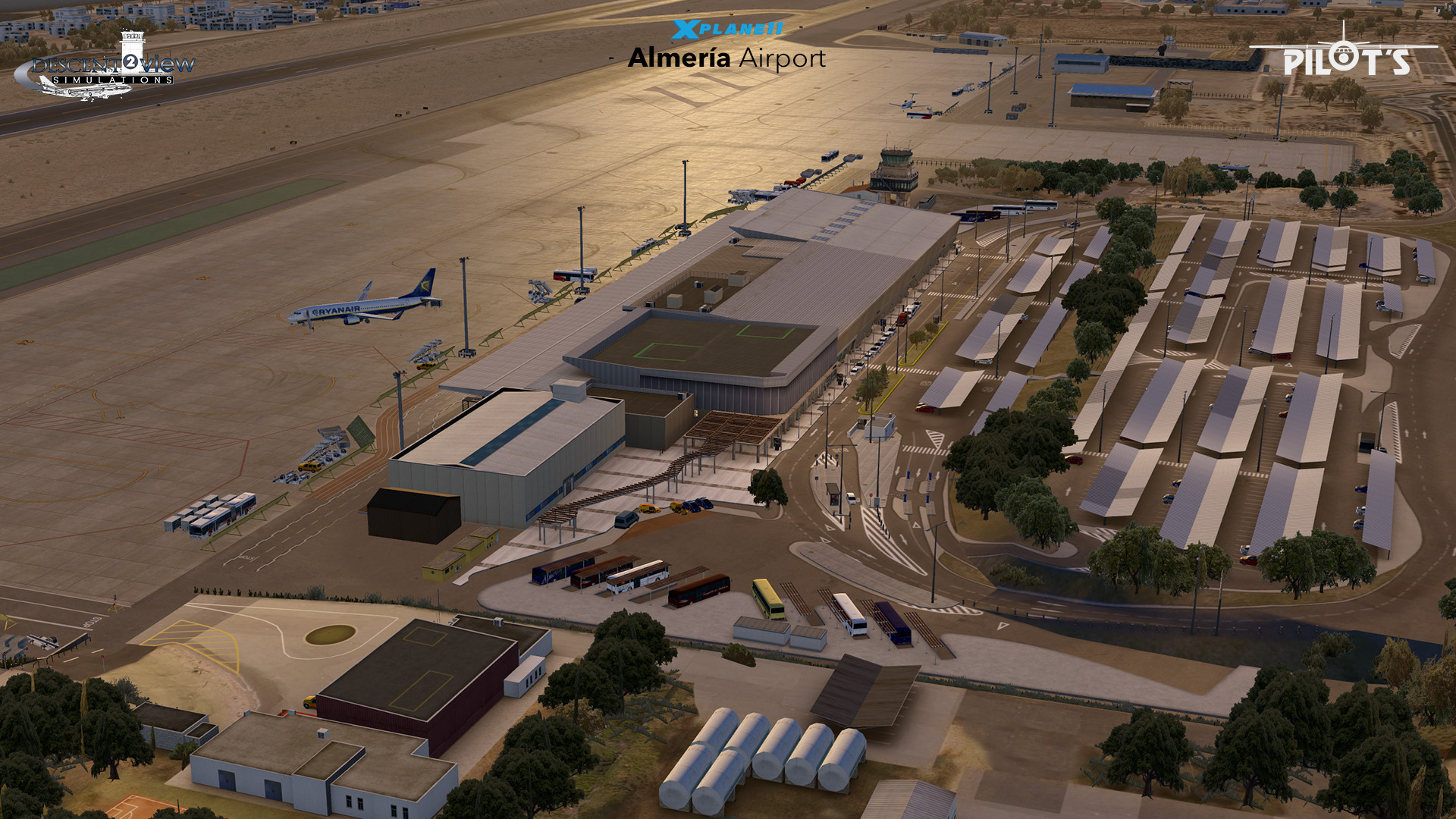 X-Plane 11: Pilot’s – LEAM: Almeria Airport