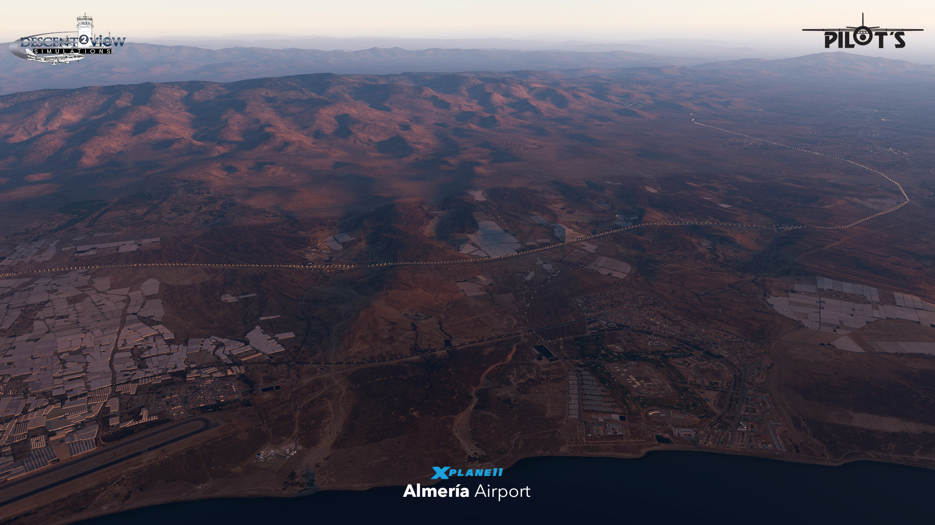 X-Plane 11: Pilot’s – LEAM: Almeria Airport