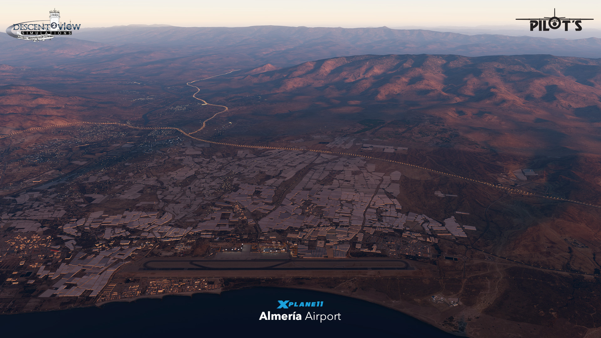 X-Plane 11: Pilot’s – LEAM: Almeria Airport