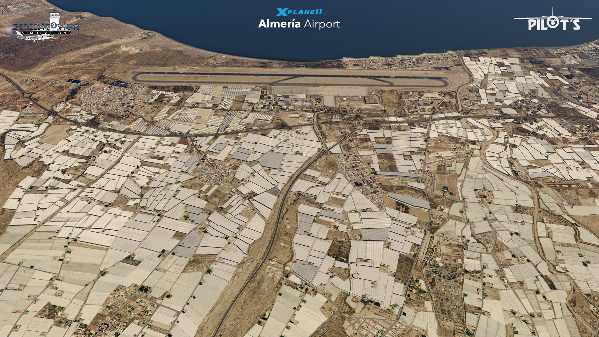 X-Plane 11: Pilot’s – LEAM: Almeria Airport