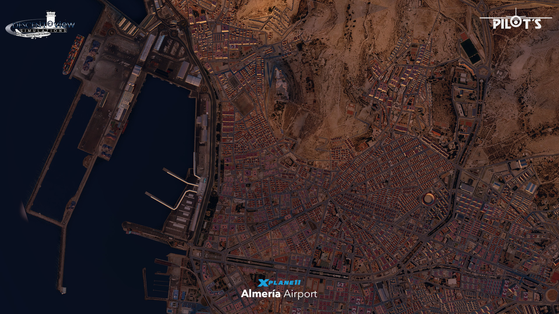 X-Plane 11: Pilot’s – LEAM: Almeria Airport