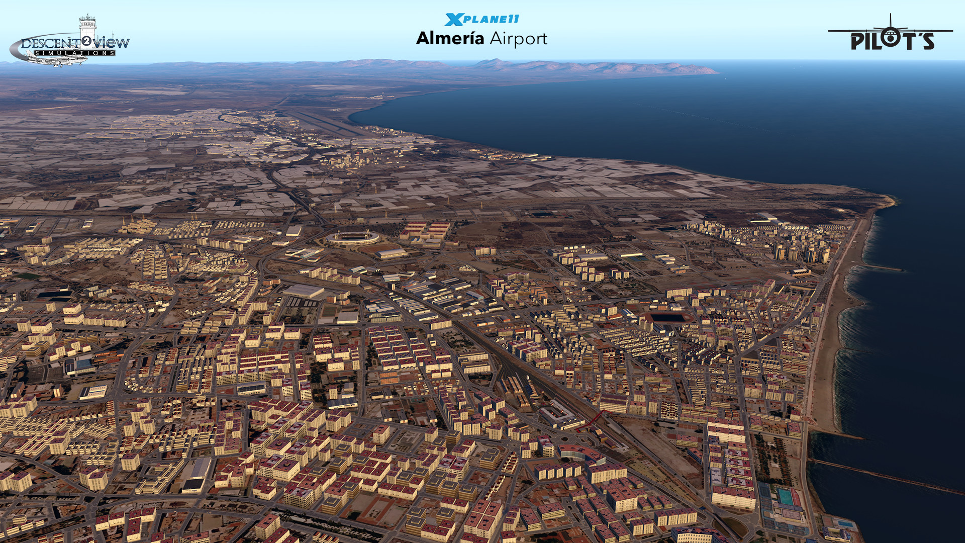 X-Plane 11: Pilot’s – LEAM: Almeria Airport