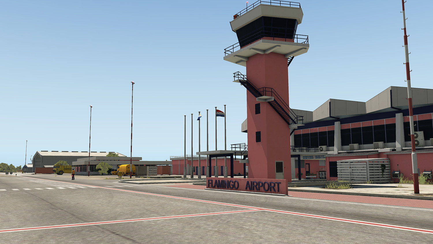 X-Plane 11: Aerosoft – Airport Bonaire Flamingo