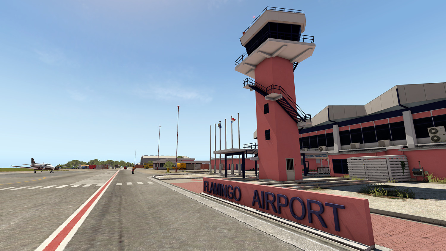 X-Plane 11: Aerosoft – Airport Bonaire Flamingo