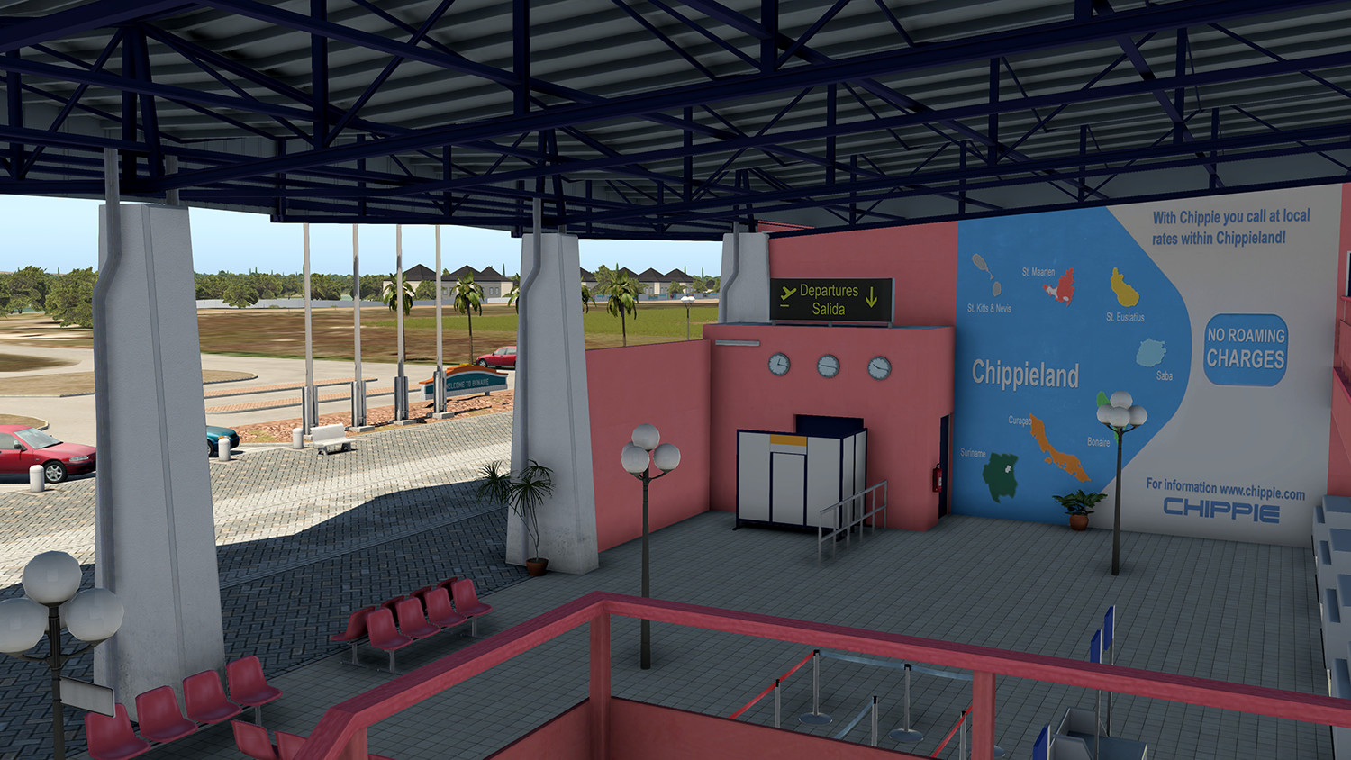 X-Plane 11: Aerosoft – Airport Bonaire Flamingo