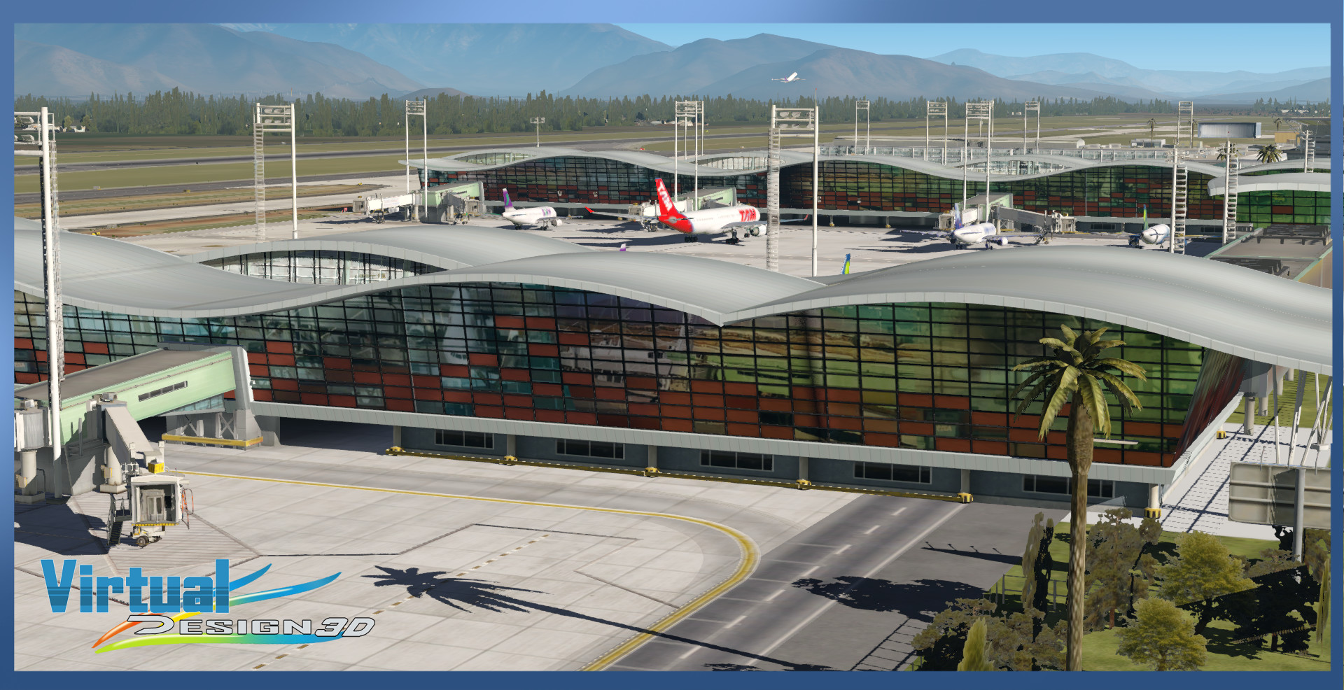 X-Plane 11: Aerosoft – SCEL Intl. Airport &amp; Santiago City 2020
