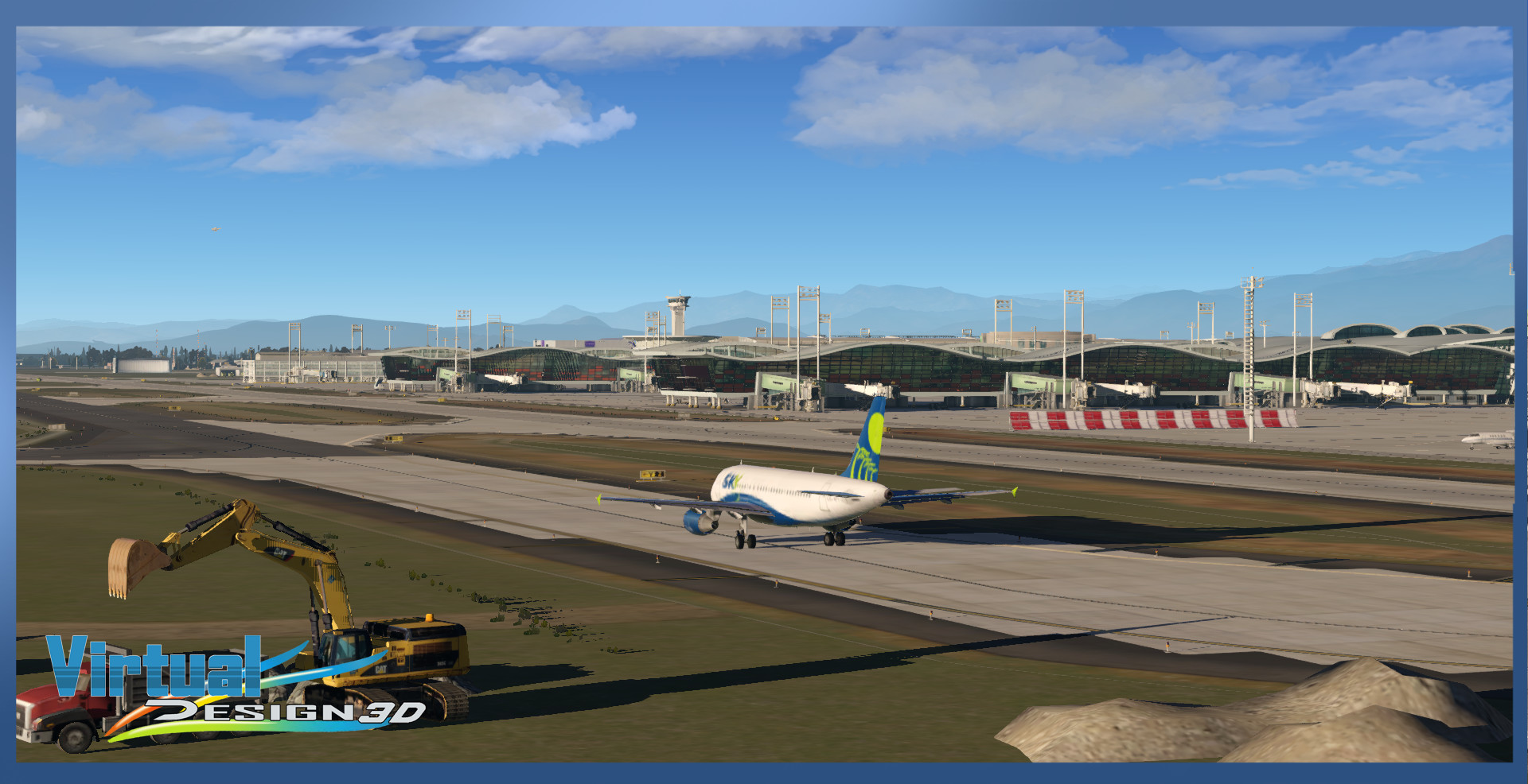 X-Plane 11: Aerosoft – SCEL Intl. Airport &amp; Santiago City 2020
