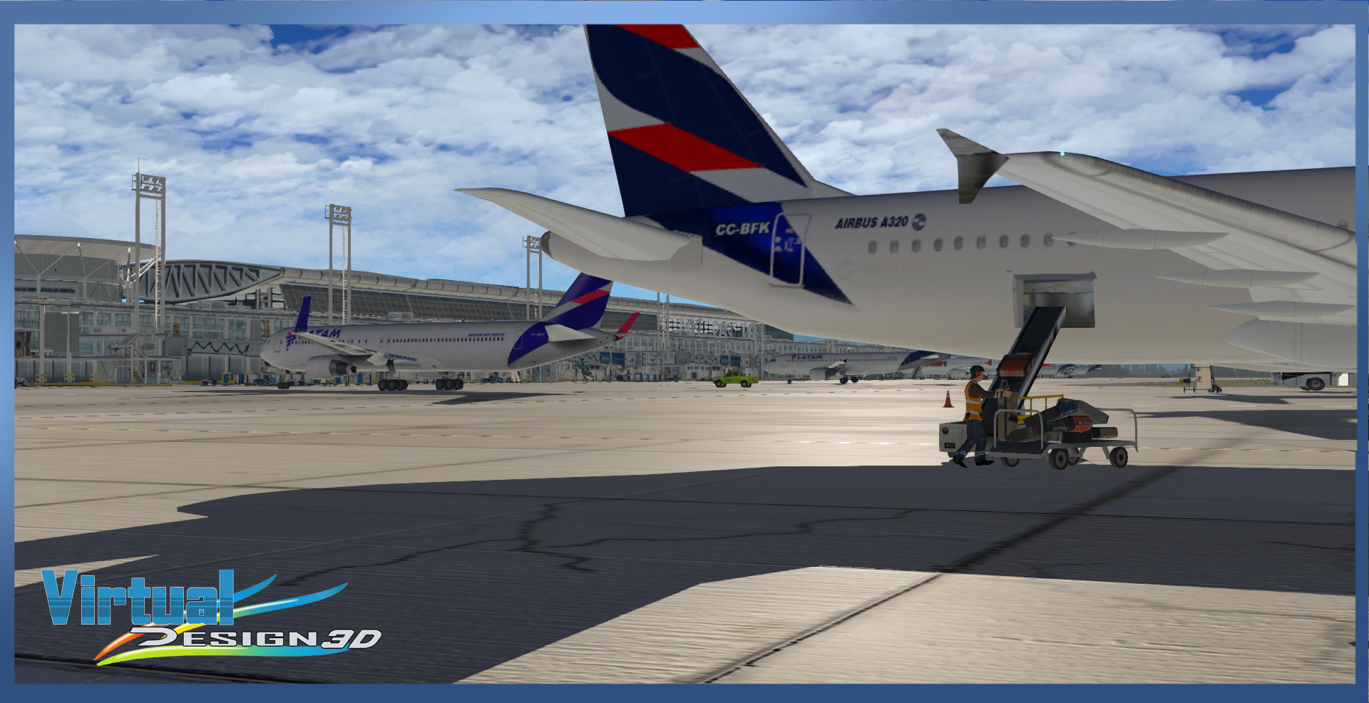 X-Plane 11: Aerosoft – SCEL Intl. Airport &amp; Santiago City 2020