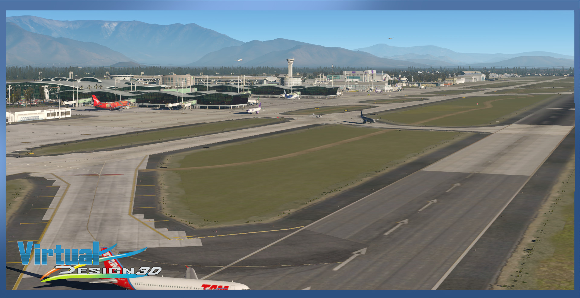 X-Plane 11: Aerosoft – SCEL Intl. Airport &amp; Santiago City 2020