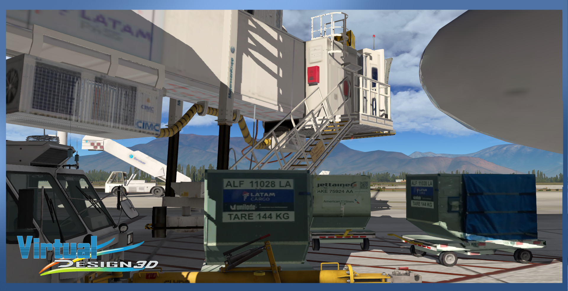 X-Plane 11: Aerosoft – SCEL Intl. Airport &amp; Santiago City 2020