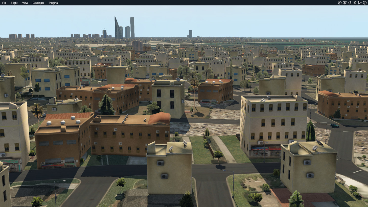 X-Plane 11: JustAsia – OBBI: Bahrain Intl Airport &amp; City