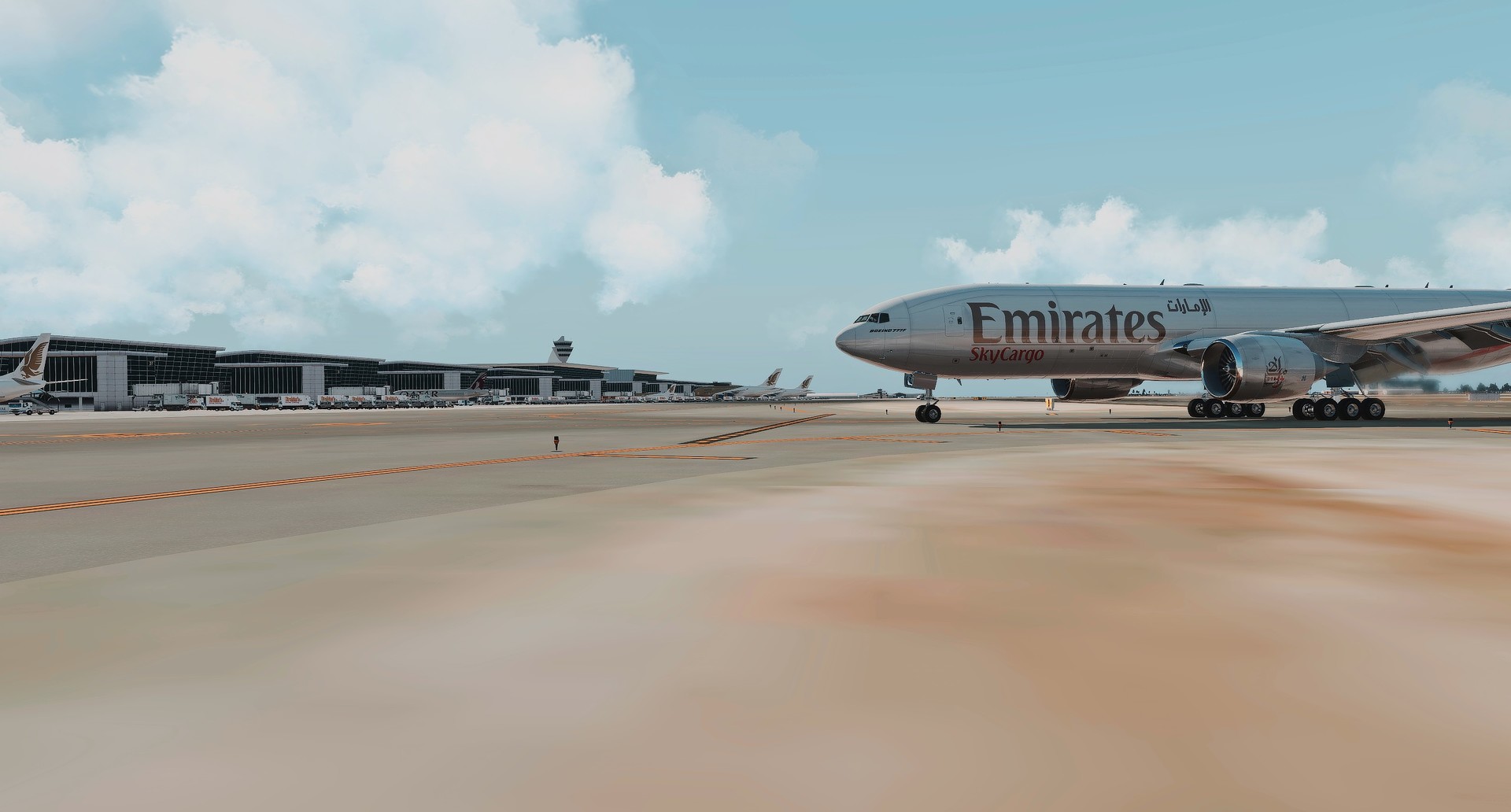 X-Plane 11: JustAsia – OBBI: Bahrain Intl Airport &amp; City