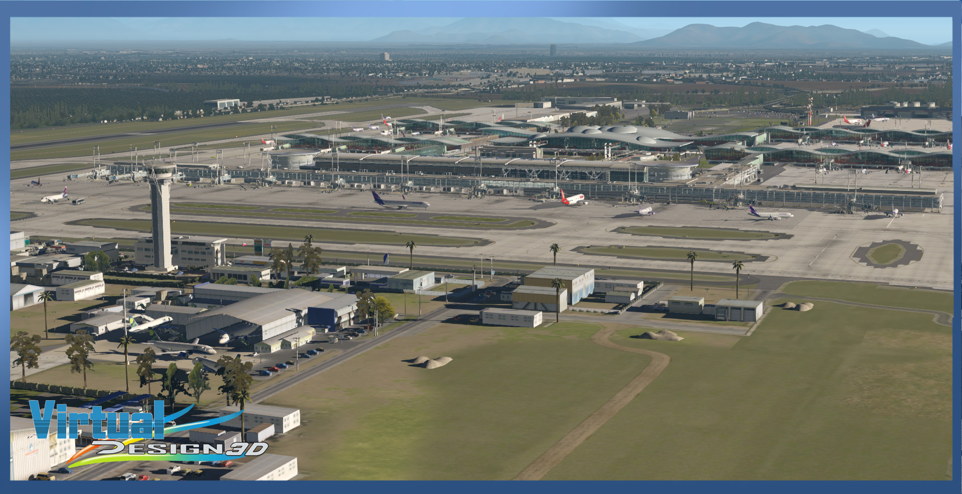 X-Plane 11: Aerosoft – SCEL Intl. Airport &amp; Santiago City 2020