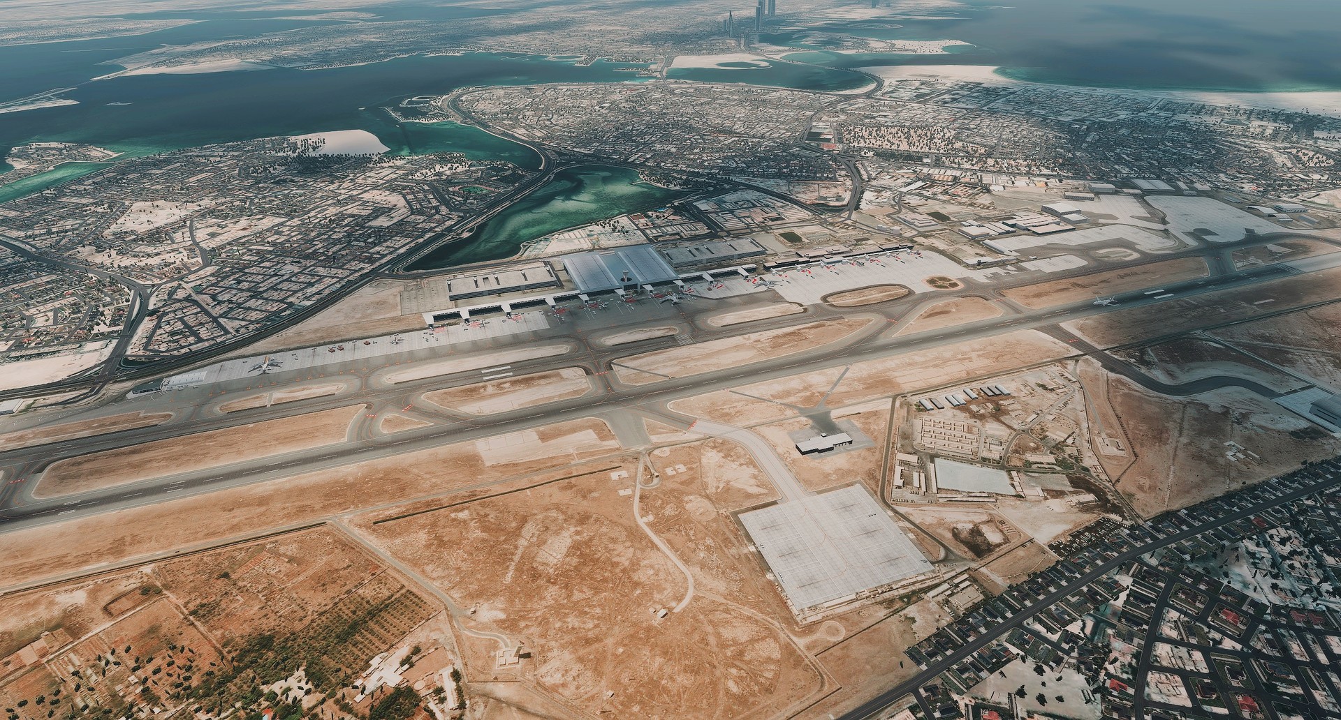 X-Plane 11: JustAsia – OBBI: Bahrain Intl Airport &amp; City