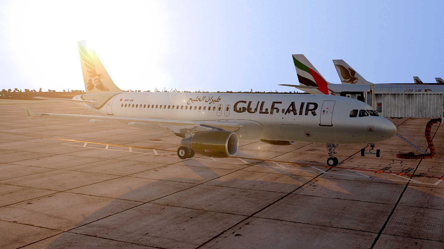 X-Plane 11: JustAsia – OBBI: Bahrain Intl Airport &amp; City