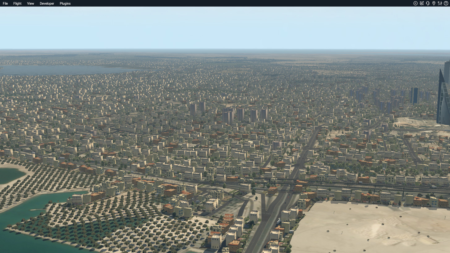 X-Plane 11: JustAsia – OBBI: Bahrain Intl Airport &amp; City