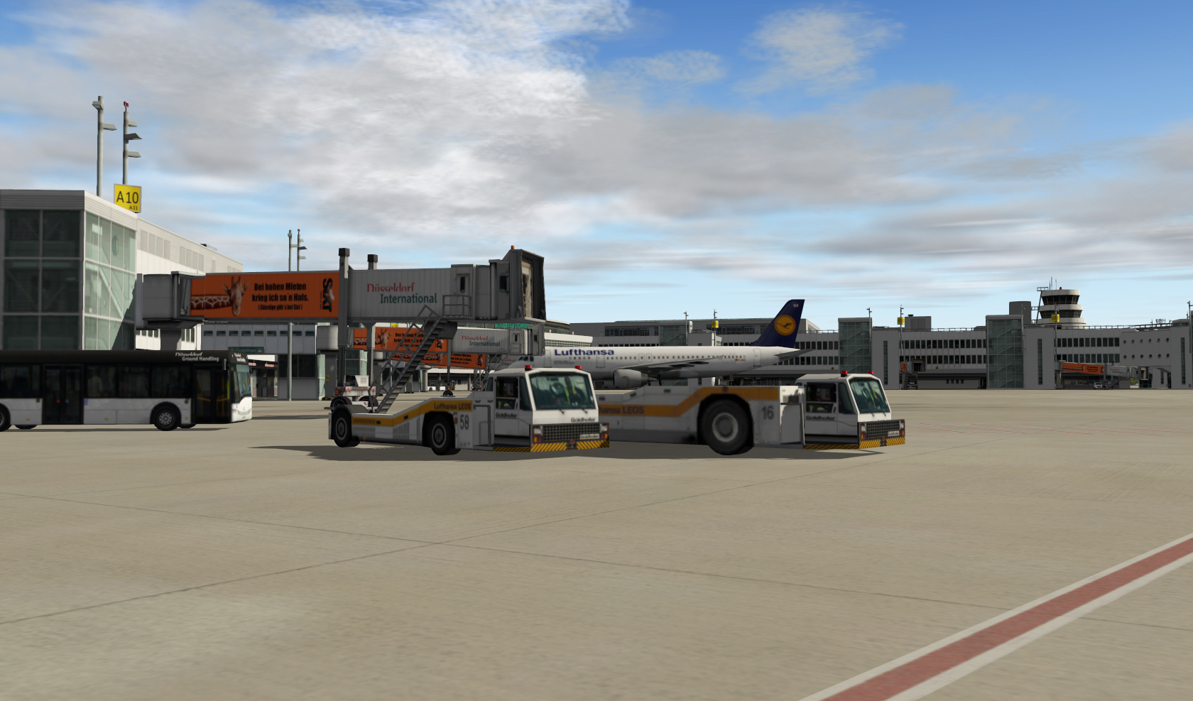X-Plane 10 Global: Aerosoft – Airport Dusseldorf