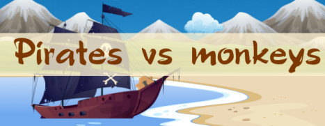 Pirates vs monkeys