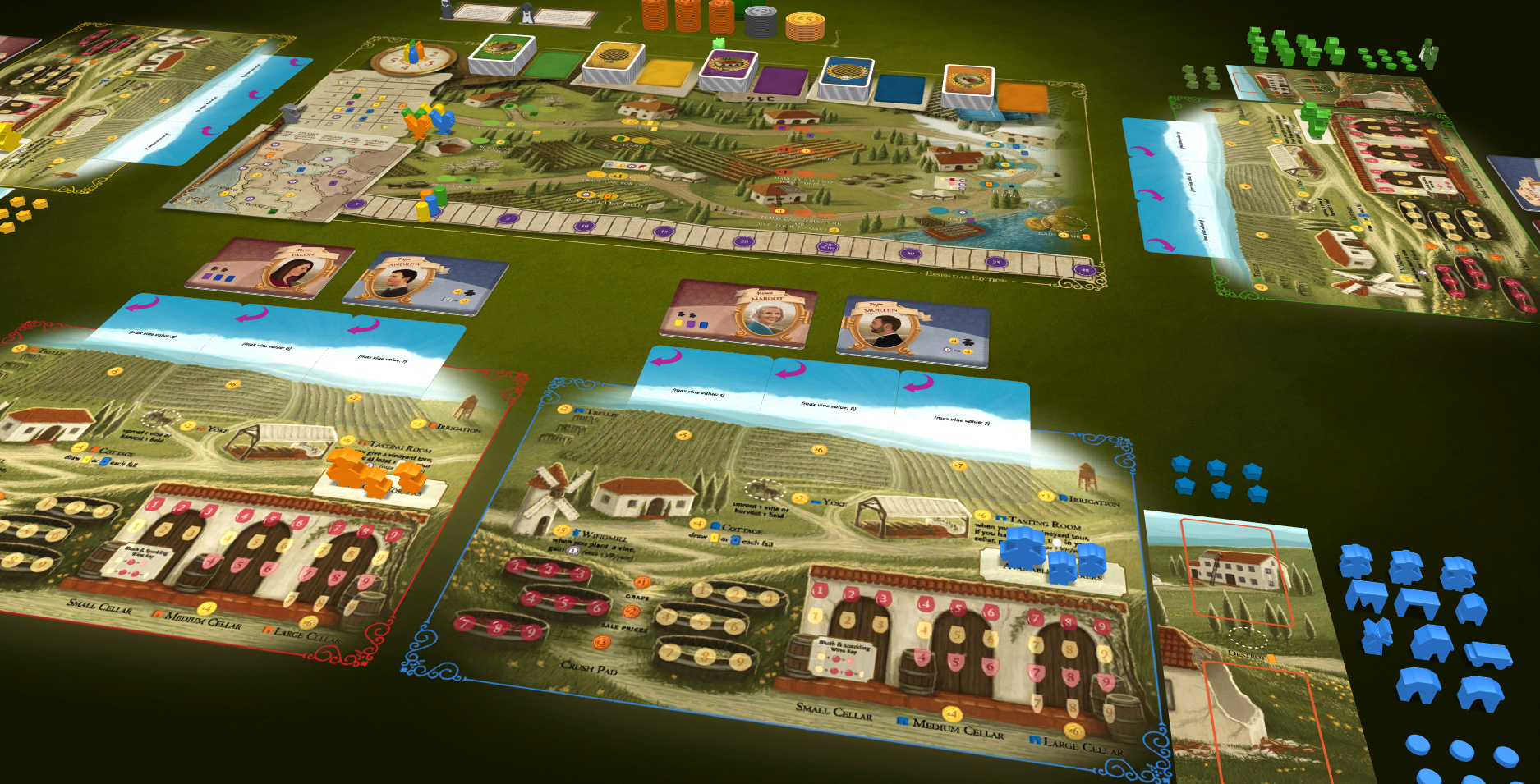 Tabletopia: Tuscany – Essential Edition