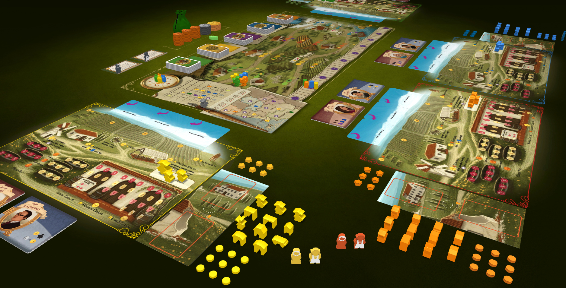 Tabletopia: Tuscany – Essential Edition
