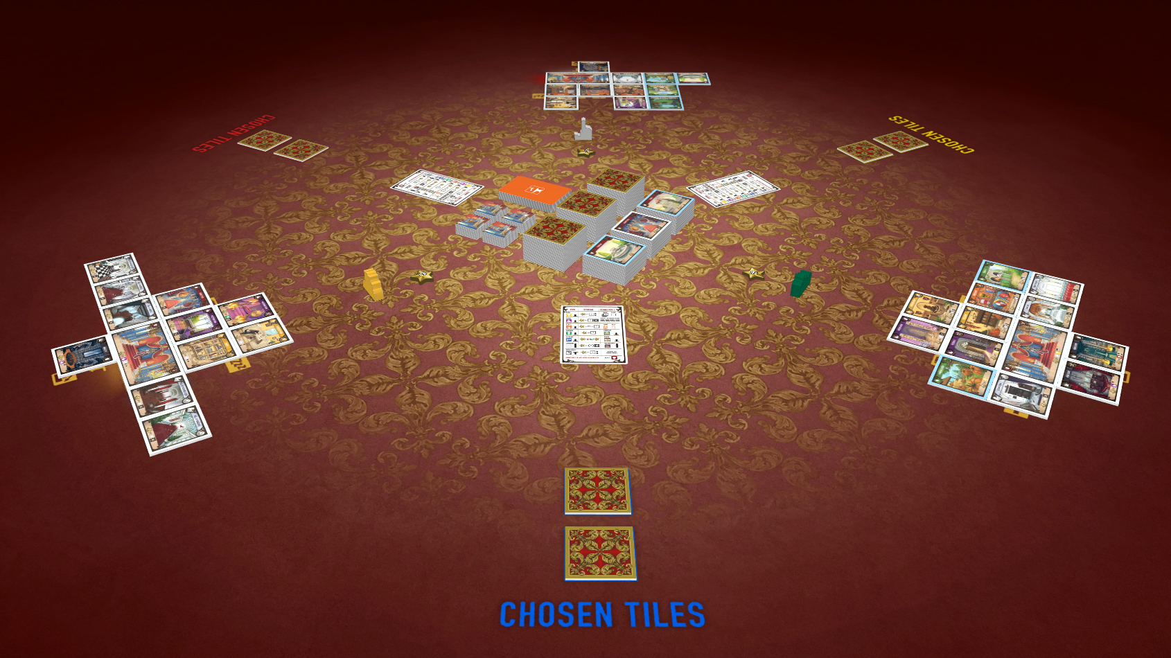 Tabletopia: Between Two Castles of Mad King Ludwig