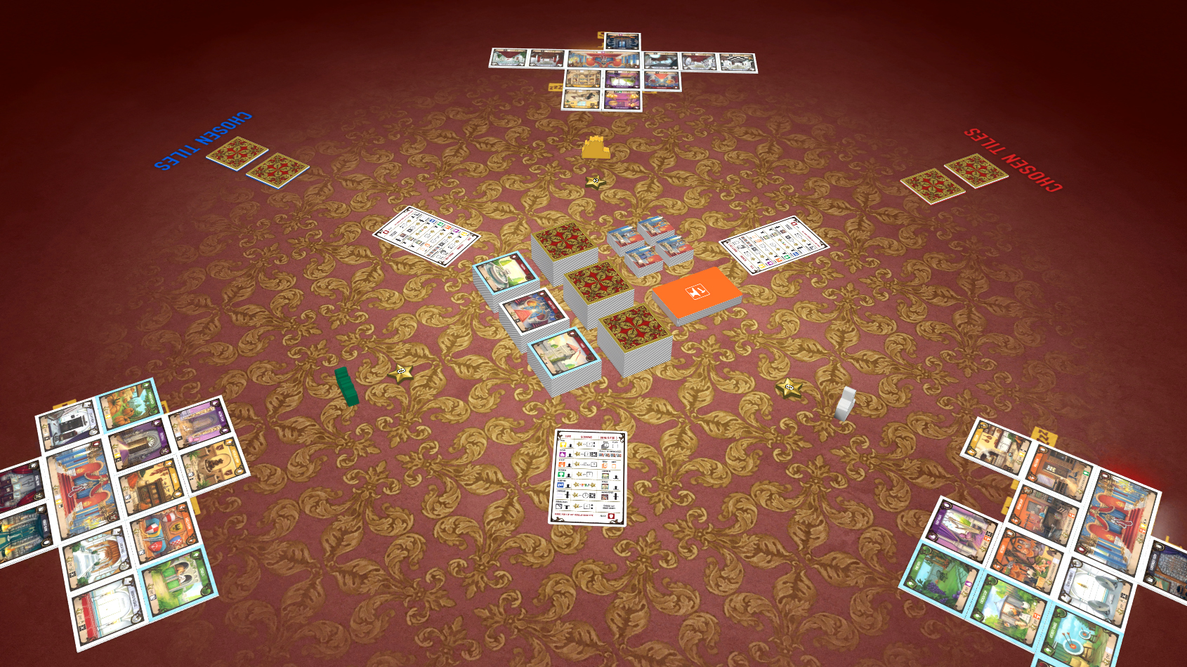 Tabletopia: Between Two Castles of Mad King Ludwig