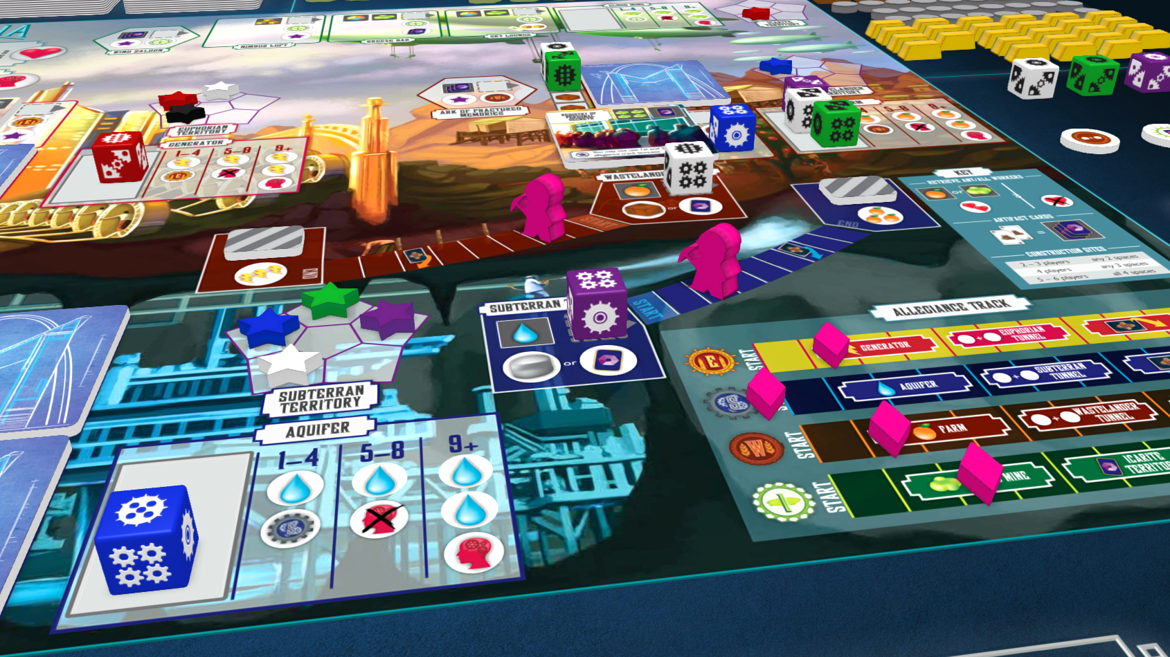 Tabletopia: Euphoria – Build a Better Dystopia