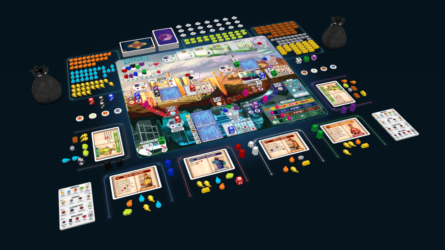 Tabletopia: Euphoria – Build a Better Dystopia