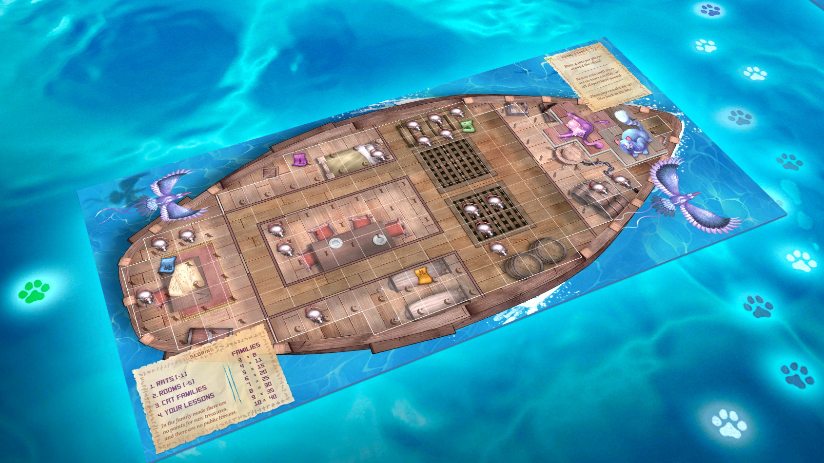 Tabletopia: The Isle of Cats