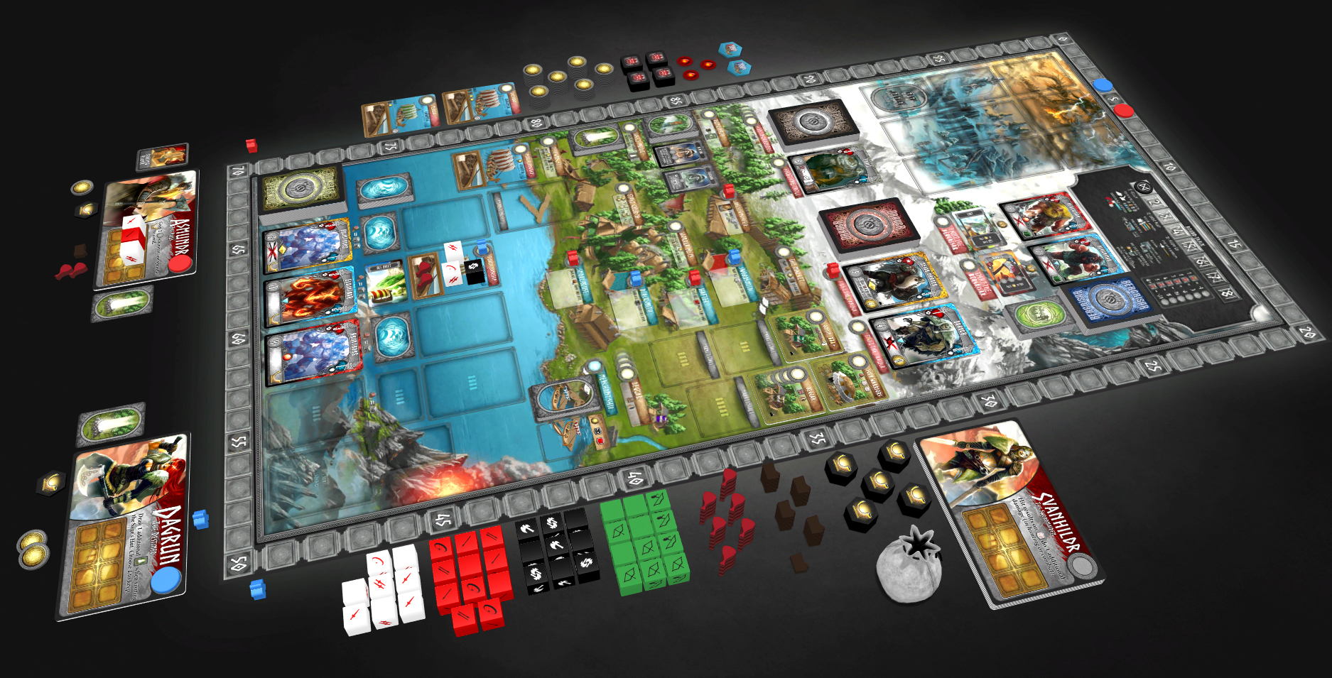 Tabletopia: Champions of Midgard – The Dark Mountains