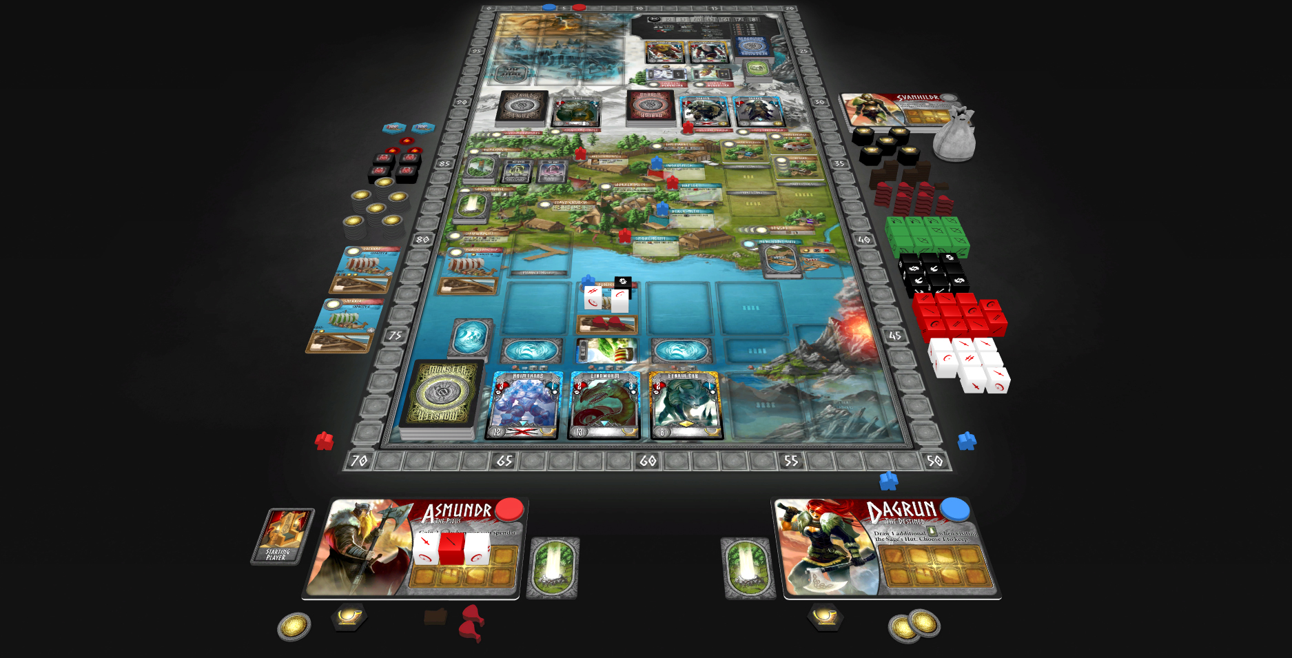 Tabletopia: Champions of Midgard – The Dark Mountains