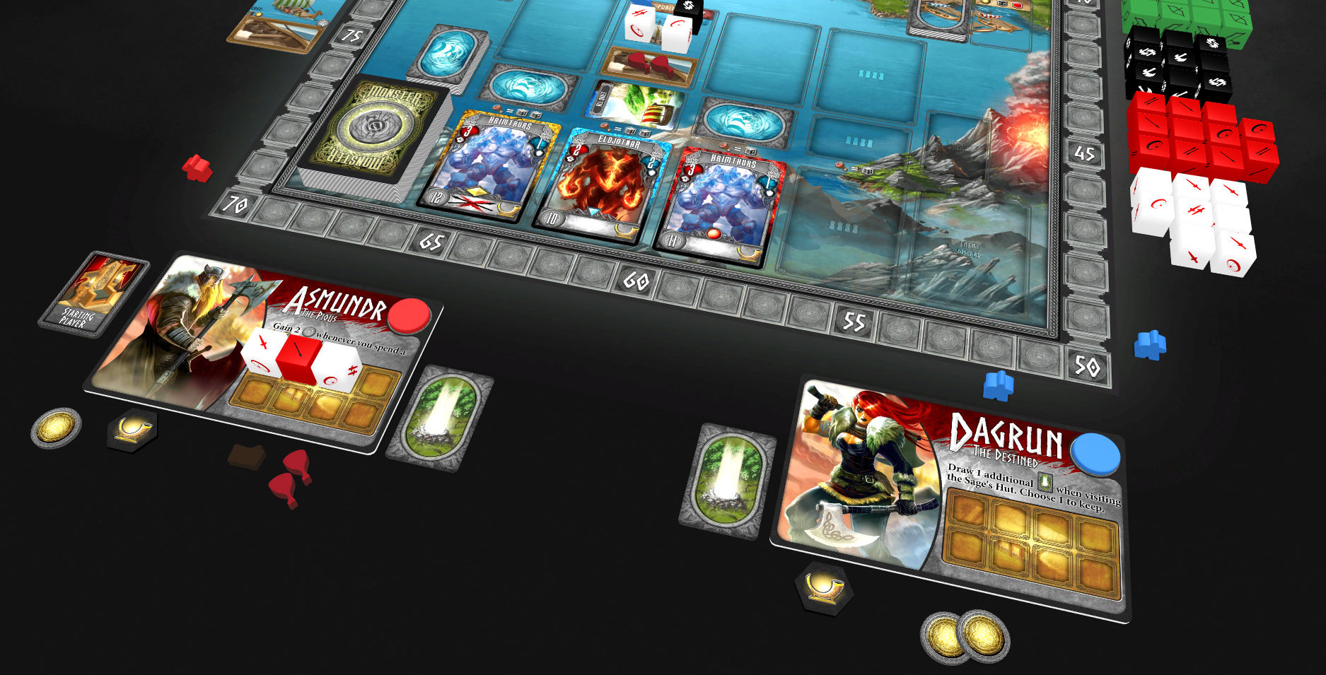 Tabletopia: Champions of Midgard – The Dark Mountains