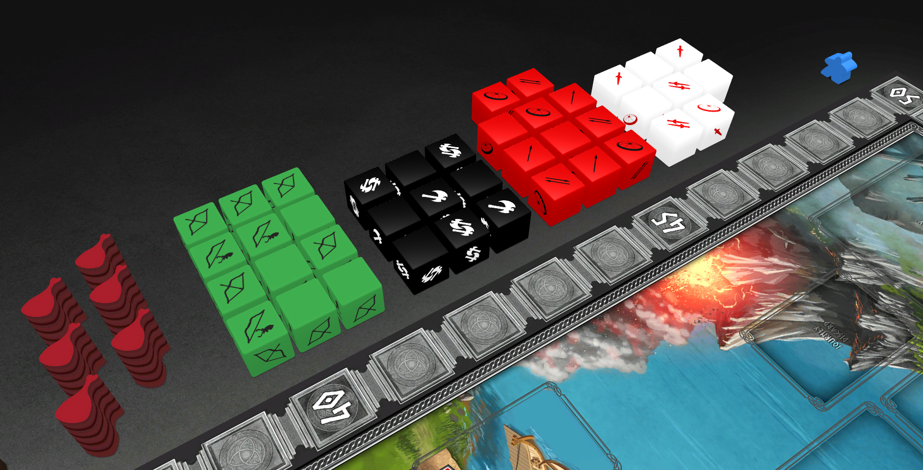 Tabletopia: Champions of Midgard – The Dark Mountains