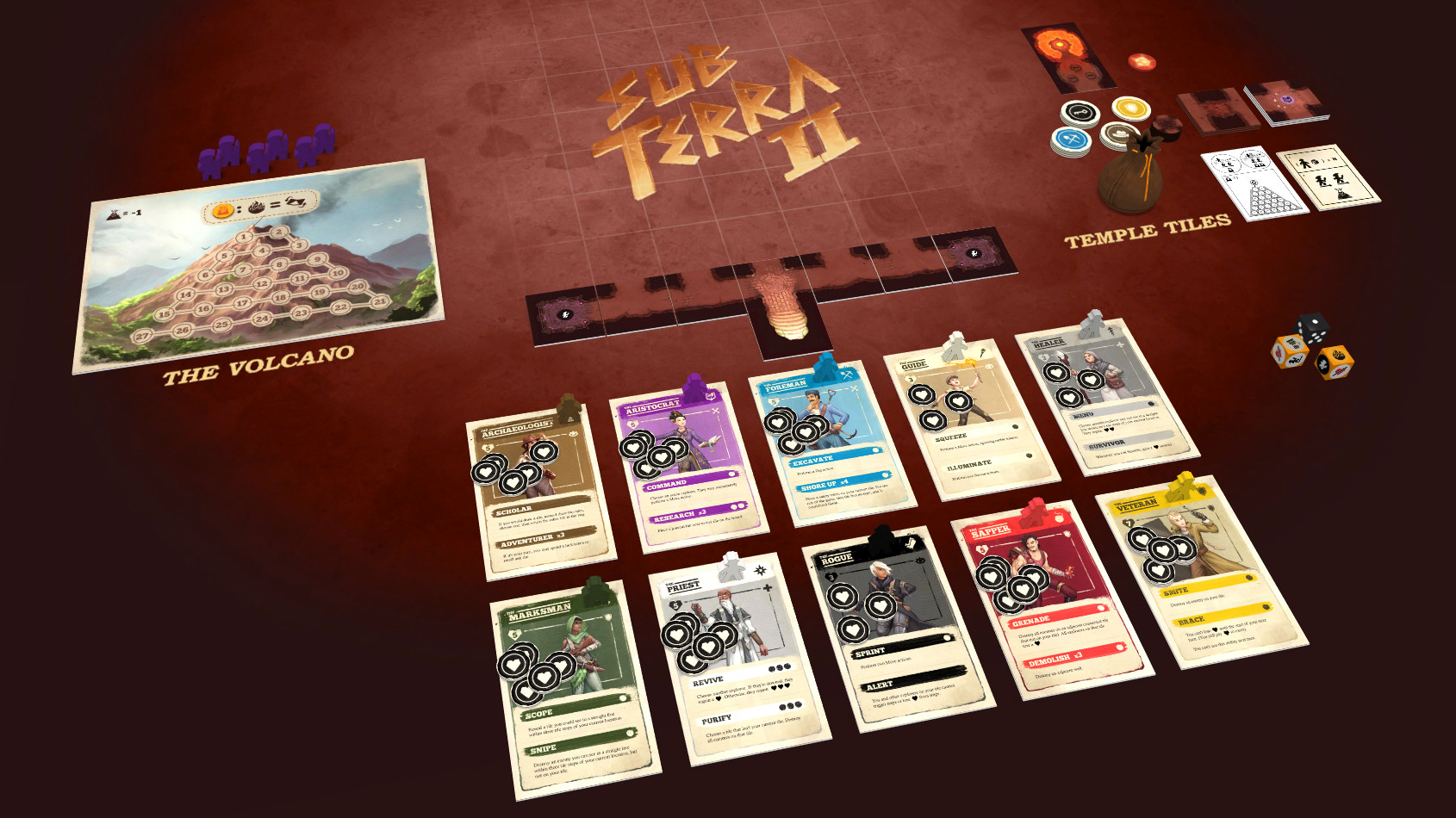 Tabletopia: Sub Terra II – Inferno’s Edge
