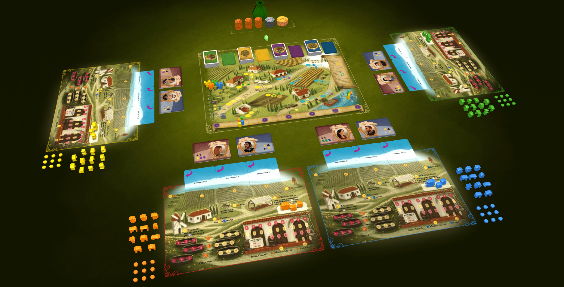 Tabletopia: Viticulture – Essential Edition
