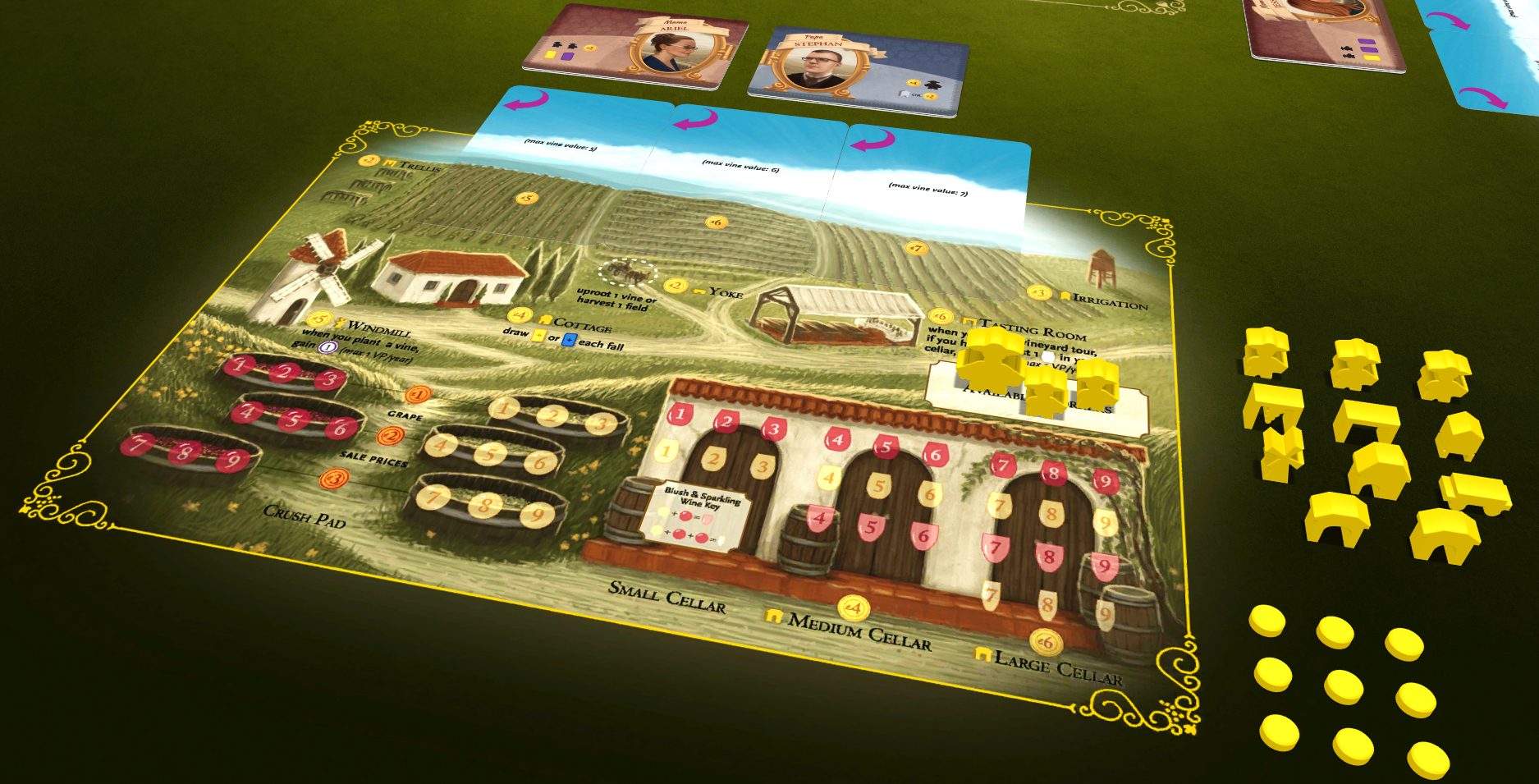 Tabletopia: Viticulture – Essential Edition