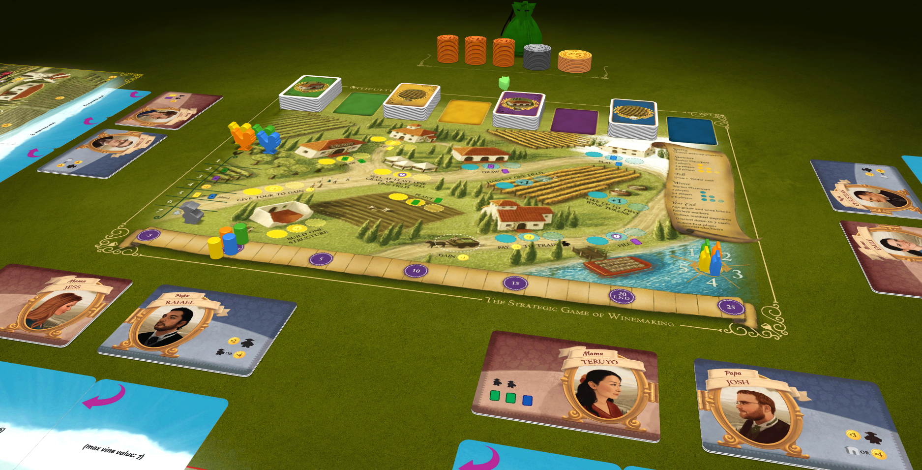 Tabletopia: Viticulture – Essential Edition